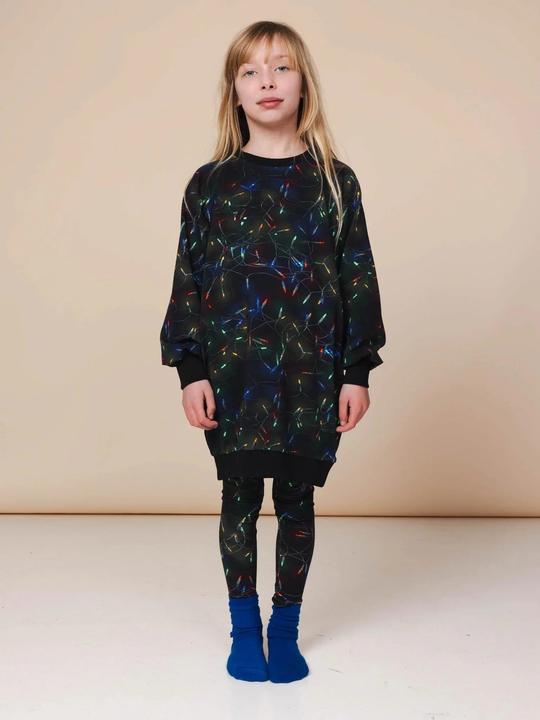 Produktbild Snurk Pulloverkleid Weihnachtslichter (92)