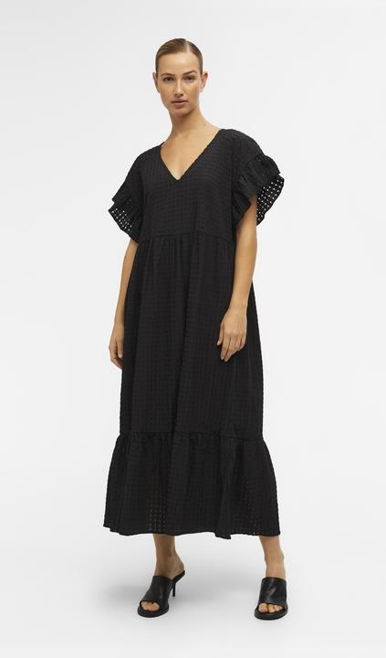 Produktbild Object Strukturiert Midikleid (42)