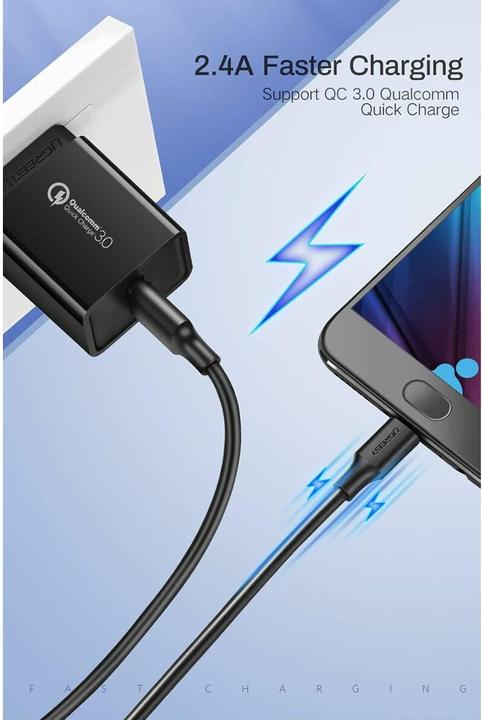 Actual product image Ugreen USB A – Micro USB (1.50 m, USB 2.0)