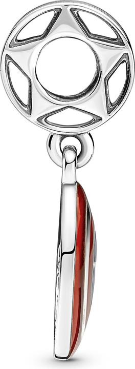 Image du produit Pandora Marvel The Avengers Captain America Shield (Émail, Argent 925)