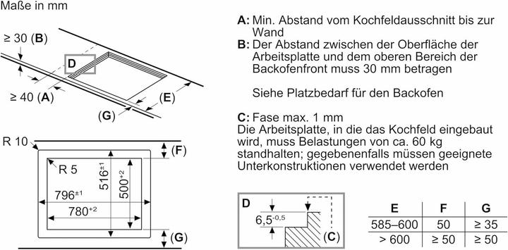Produktbild Neff N 90, Induktionskochfeld, 80 cm, Schwarz, flächenbündig (integriert), T58PTF1L0 (79.20 cm, Induktionskochfeld)