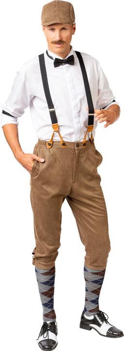 Produktbild Orlob 20er Jahre Set:kniebundhose, Hosenträger, Ärmelraffer Und Mütze (50, 52)