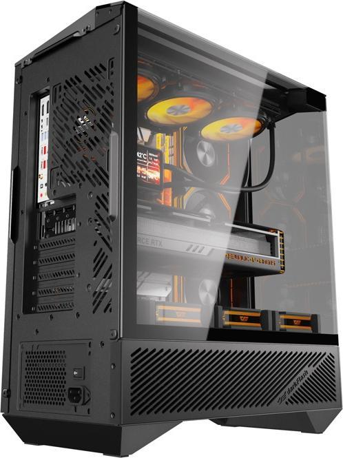 Actual product image Darkflash Tech Darkflash DY460 computer case (Black) + 4 ARGB fans (ATX, mATX, Mini-ITX)