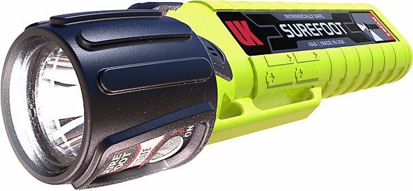 UK LED-EX Helm- und Taschenlampe 4AA eLED SUREFOOT