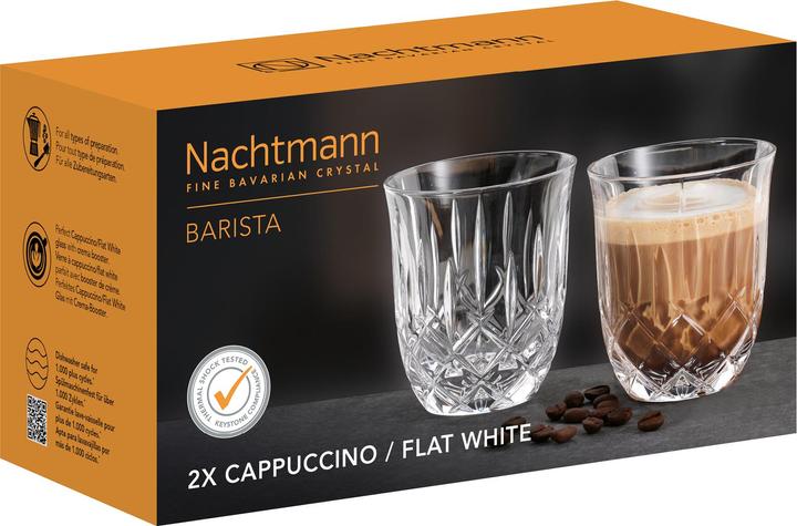 Produktbild Nachtmann Cappuccino/Flat White Gläser Noblesse Barista (234 ml, 2 x)