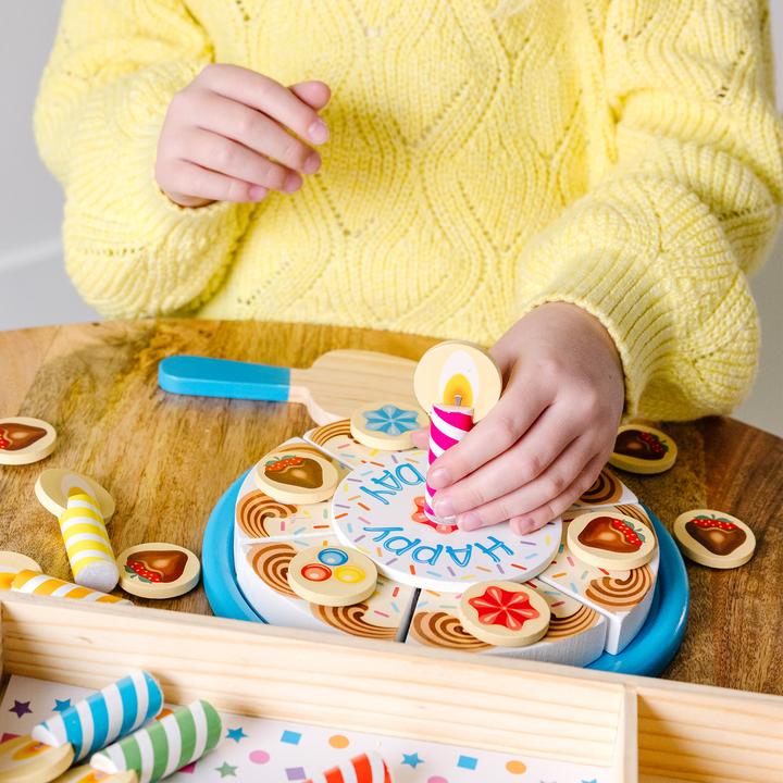 Image du produit Spin Master Melissa & Doug - Holz Geburtstagskuchen