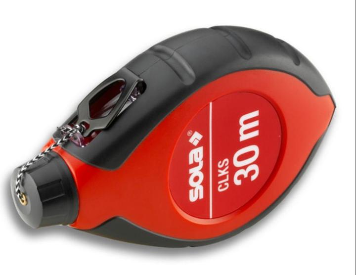 MGA SOLA Striking Line CLKS - Linea di marcatura da 30 m - rapida retrazione della linea grazie