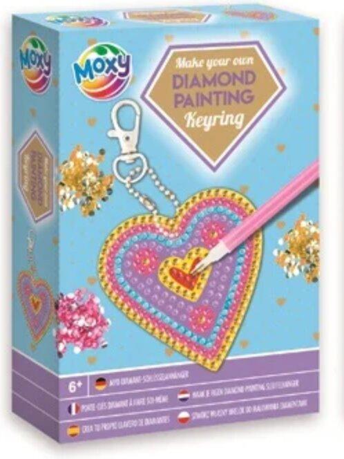 Actual product image Grafix Key rings with diamond painting (Assorted - 1 piece)