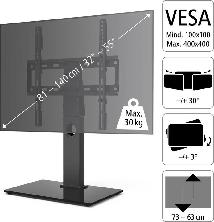 Actual product image Hama Fullmotion (55", 30 kg)