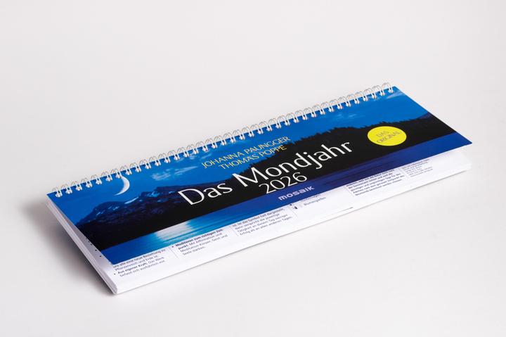 Produktbild Das Mondjahr 2026 - Wochenkalender (Harter Einband, Deutsch)