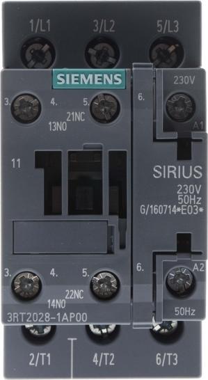 Produktbild Siemens Schütz 18,5kW 230Vac Größe 0