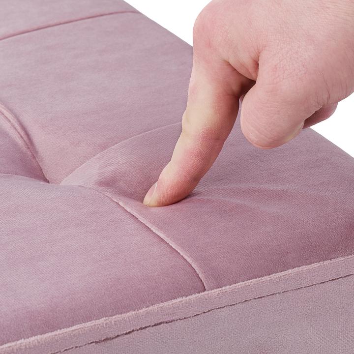 Actual product image Relaxdays Storage Ottoman