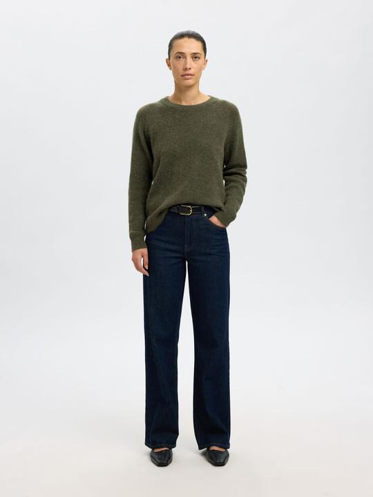 Produktbild Selected Femme Rundhalsausschnitt Woll Pullover (S)