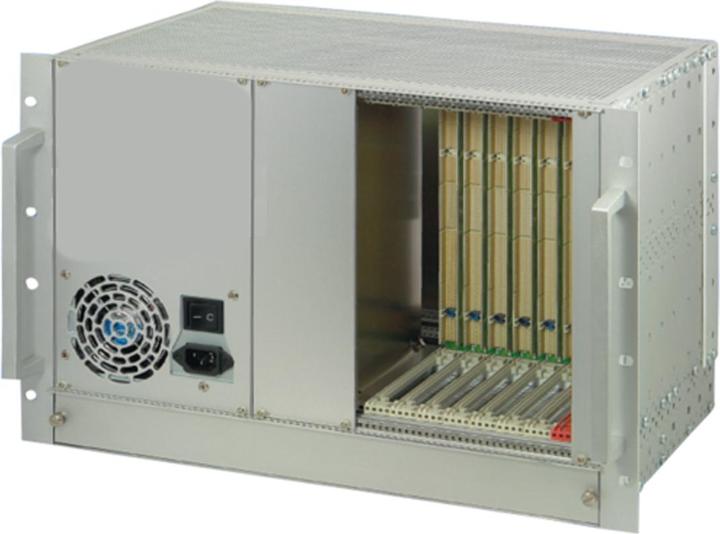 Produktbild Schroff System, 7 HE, 8 Slot, mit Rear I/O - BGTR CPCI 7HE (6+1) 8SLOT