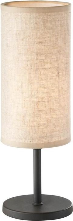Actual product image FHL easy FHL Kira table lamp linen shade round E14 black-natural 850263 (E14)