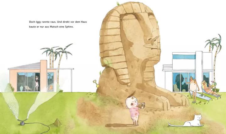 Actual product image Iggy Peck, Architekt (German, Andrea Beaty, 2020)