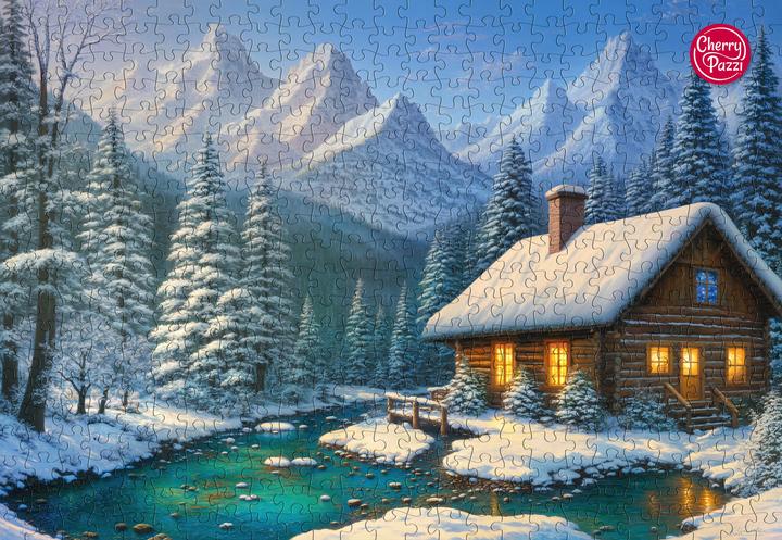 Produktbild Cherry Pazzi Puzzle 500 Teile - Wintergeflüster (500 Teile)