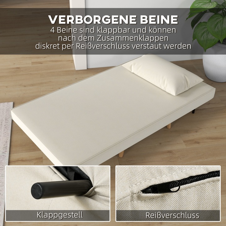 Produktbild Homcom Schlafsofa Sofabett (Bettsofa)