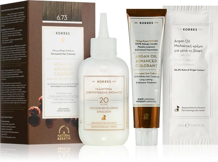 Immagine prodotto Korres Argan Oil Hair Color (6,73 Cacao d'oro)