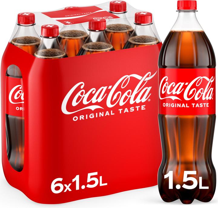 Actual product image Coca Cola Classic (6 x 150 cl)
