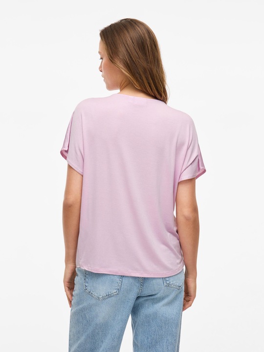 Actual product image Vila V-neck top with short sleeves (38)