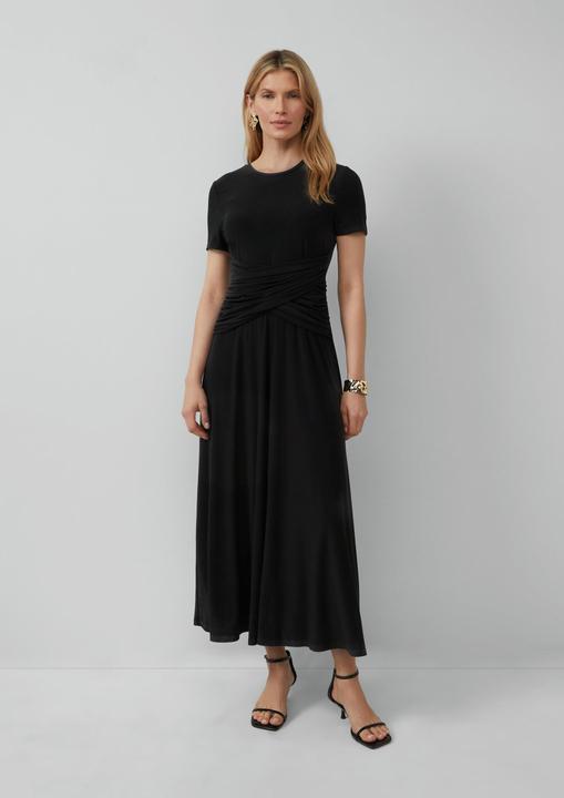 Produktbild S.Oliver Kleid Tailliertes Maxikleid mit Raffung (32)