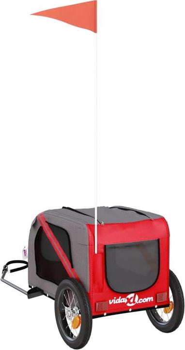 Produktbild vidaXL Fahrradanhänger Hund