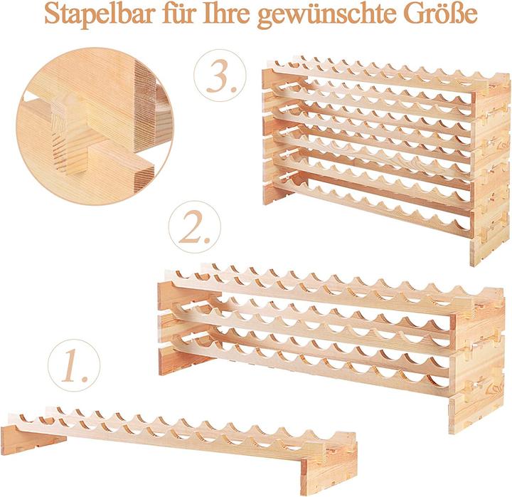 Image du produit Costway Casier à vin (72 Fl.)