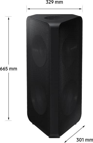 Actual product image Samsung MX-ST50B (18 h, Rechargeable battery operated)