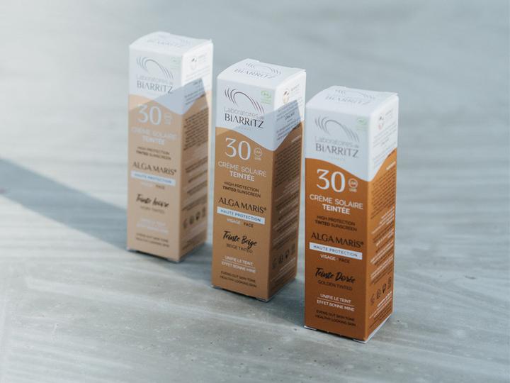 Image du produit Laboratoires de Biarritz Crème Solaire Visage Teintée (Crème solaire visage, SPF 30, 50 ml)