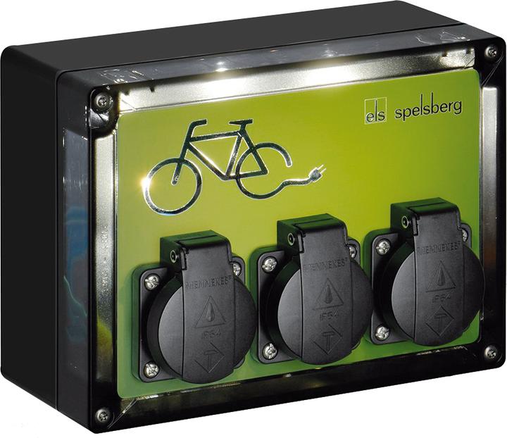 Spelsberg 20013401 TG BCS 3 BE/FR LED Bicycle Charging Station (E-bike charger)