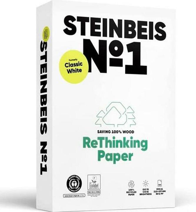 Productafbeelding Steinbeis Klassiek Witboek (80 g/m², 500 x, A4)