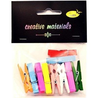 Titanum Farbige Clips 35mm 10 Stk