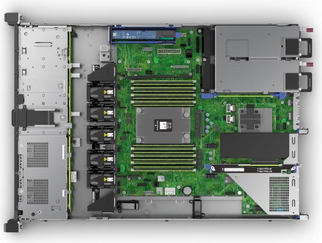 Actual product image HPE Server ProLiant DL325 Gen10 AMD EPYC 7282 SMB (AMD EPYC 7282, Rack Server)