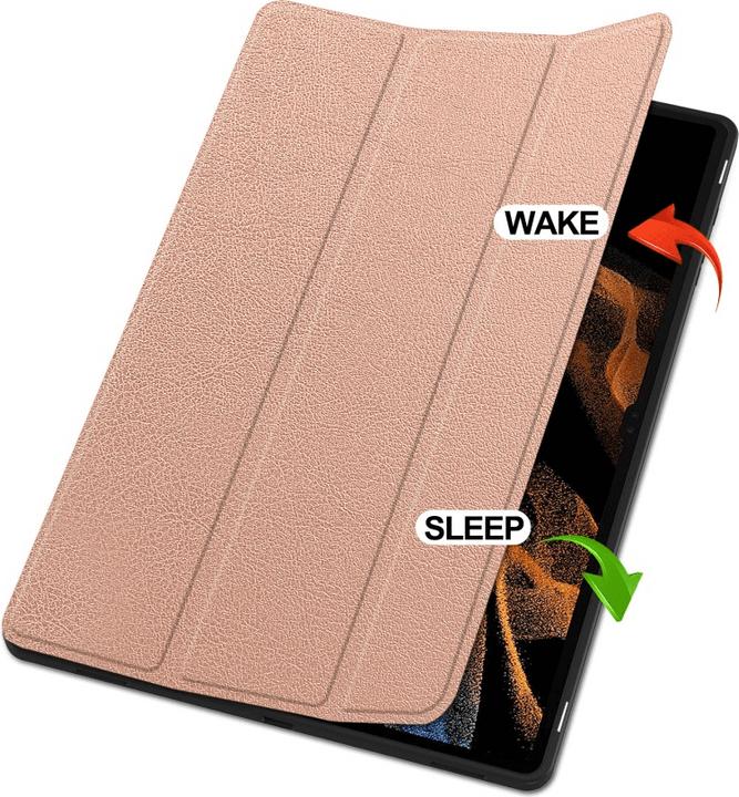 Actual product image Cover-Discount Galaxy Tab S10 Ultra - Smart Case Pencil Holder (Galaxy Tab S10 Ultra)