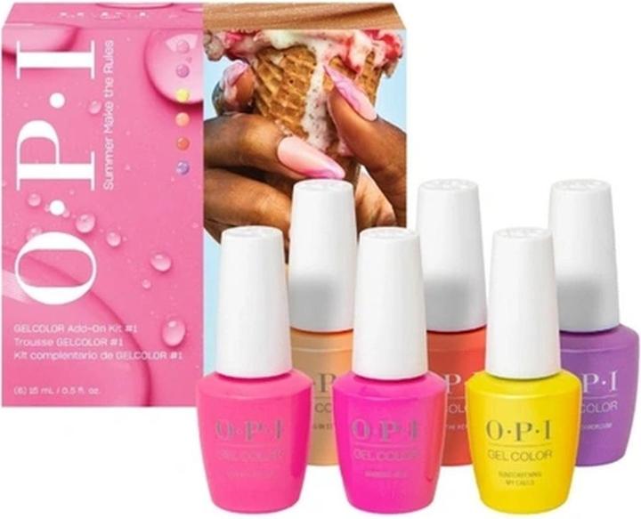 Actual product image OPI Coty Gel Color Summer Make The Rules - Kit 1