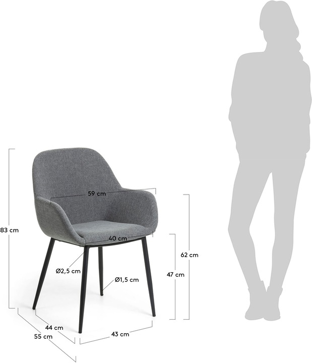 Actual product image Kave Home Konna