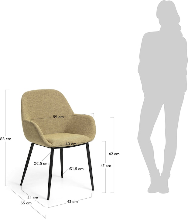 Actual product image Kave Home Konna