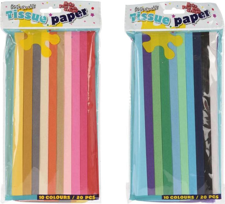 Produktbild Bastel-Seidenpapier 50x70cm, 20 Stk. (20 x)