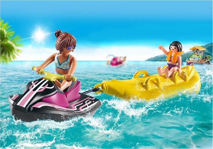 Image du produit Playmobil Set de démarrage scooter des mers avec bateau banane (70906, Playmobil Family Fun)