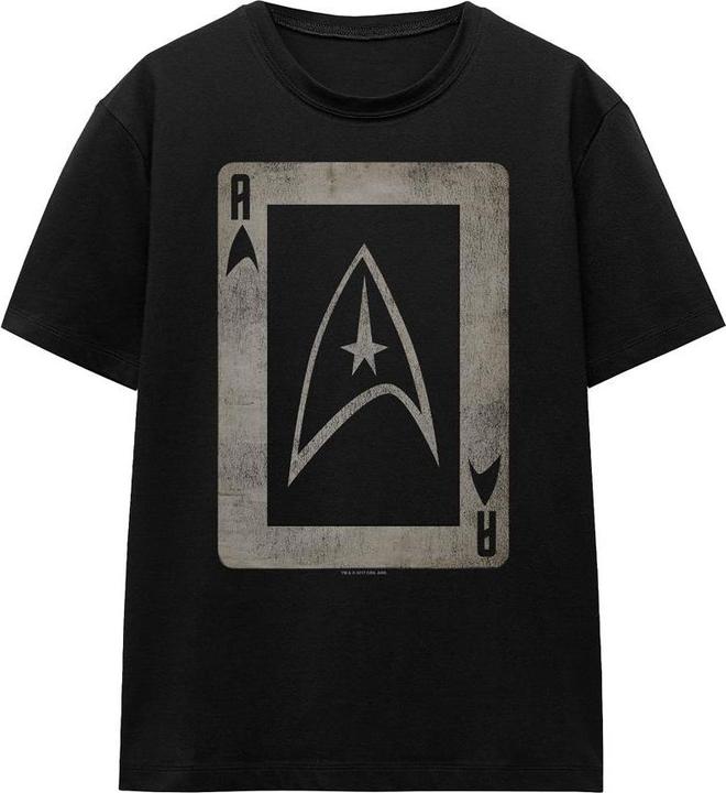 Actual product image Unisex Adult The Original Series Ace T-Shirt (S)