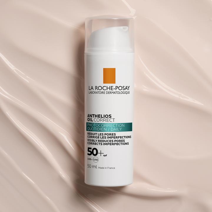 Actual product image La Roche Posay Anthelios Oil Correct Crème spf50+ 50ml (Sun cream face, SPF 50+, 50 ml, 94 g)