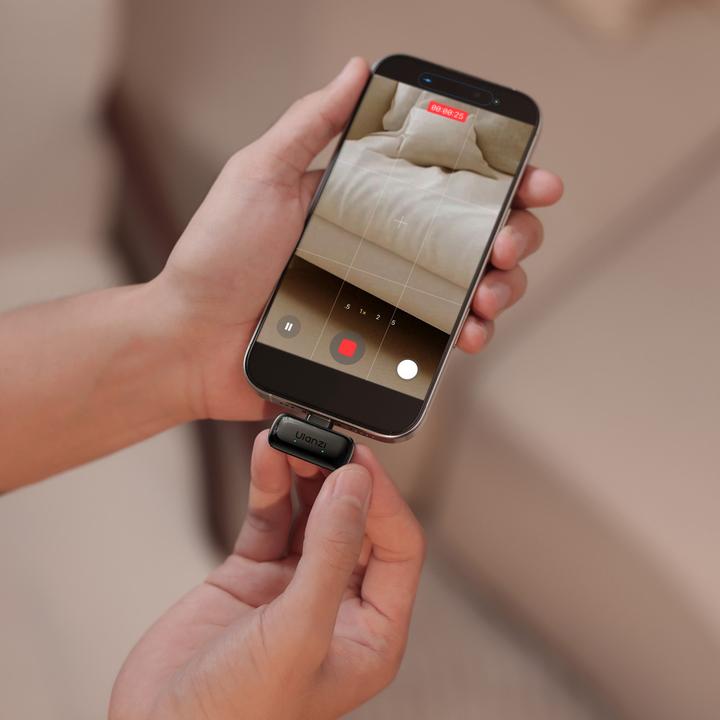 Immagine prodotto Ulanzi A200 Mini Mic (Black And White)