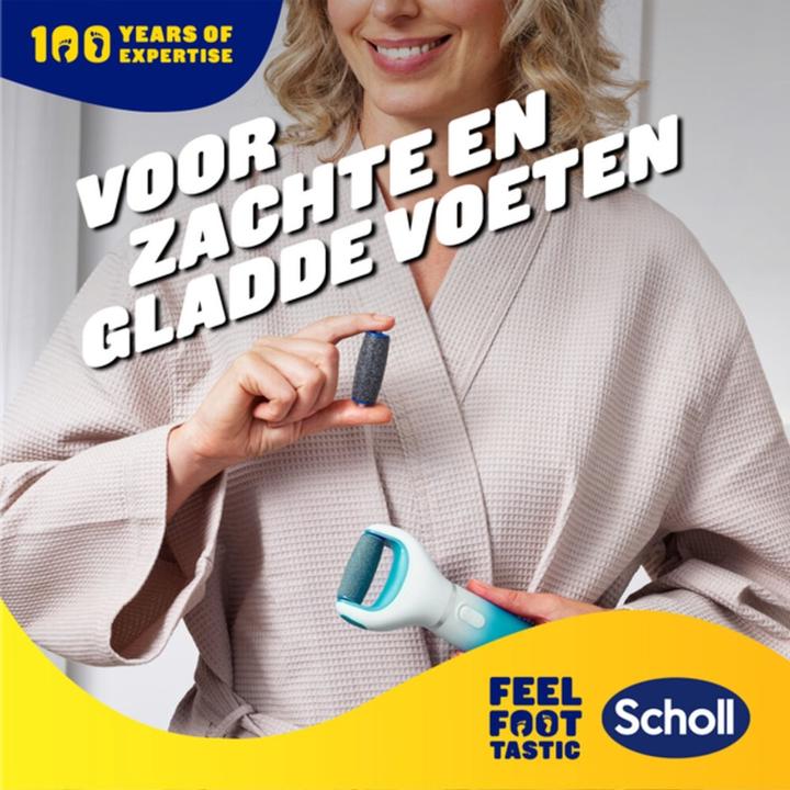 Scholl Velvet Smooth Verwisselbare Roller Diamantkristallen 2x6 Regular Voordeelverpakking (12x)