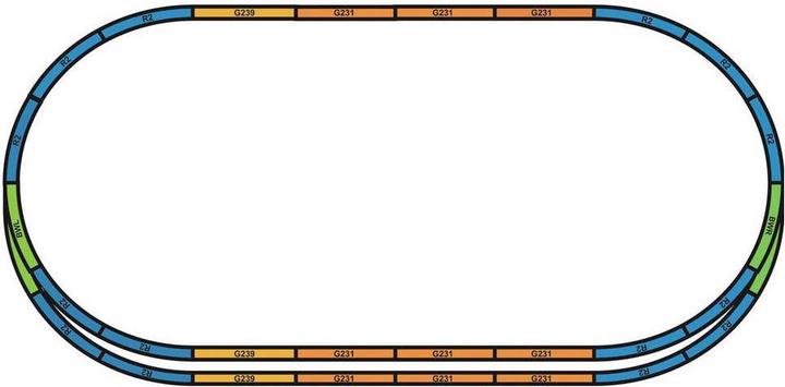 Produktbild Piko PSCwlan 2-Zug S-Set DB AG A-Gleis & B VI (Spur H0)