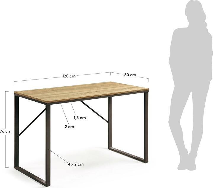 Immagine prodotto Kave Home Talbot (120 x 60 x 76 cm)