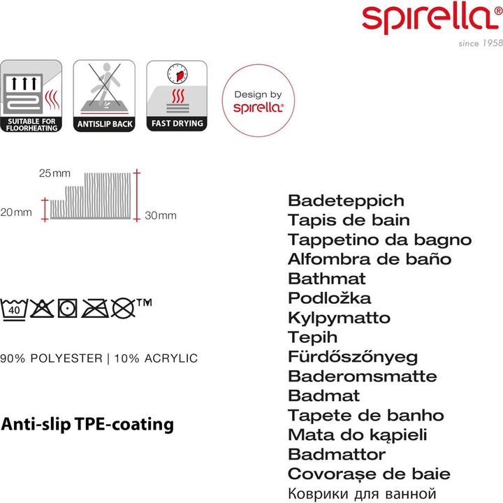 Actual product image spirella Balance (55 x 55 cm)