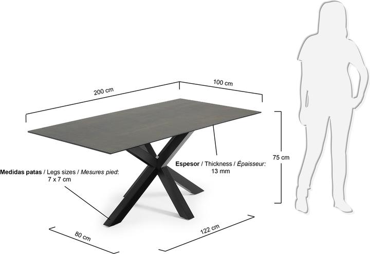 Produktbild Kave Home Argo (100 x 200 cm)