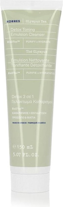 Produktbild Korres Olympus Tea Detox Toning Emulsion Cleanser (150 ml)