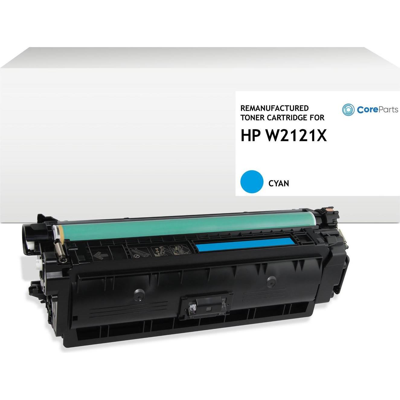 CoreParts, Toner, Toner Cyan for HP, Pages: